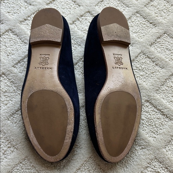 Margaux Blue Suede Flats Versatile Everyday Comfort 9 - Picture 5 of 5
